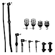 APCA1640 12x Front Tie Rod End Ball Joints Sway Bar Links