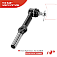 APCA1641 8x Front Inner & Outer Tie Rod End Sway Bar Links