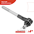 APCA1649 12x Front Idler Arm & Pitman Arm Tie Rod End Ball Joint