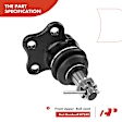 APCA1655 10x Front Ball Joint Tie Rod End Sway Bar Link