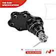 APCA1655 10x Front Ball Joint Tie Rod End Sway Bar Link