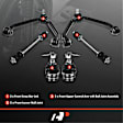 APCA1678 6x Front Suspension Control Arm and Ball Joint Assembly