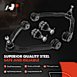 APCA1684 4x Front Lower & Upper Control Arm & Ball Joint