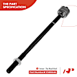 APCA1691 6x Inner & Outer Tie Rod End & Ball Joint