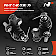 APCA1725 2x Front Lower Suspension Ball Joints