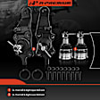 APCA1751 4x Front Lower & Upper Ball Joints Kit