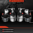 APCA1763 4x Front Lower & Upper Ball Joints