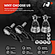 APCA1765 4x Front Upper & Lower Ball Joint