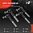APCA1870 4x Inner & Outer Tie Rod End
