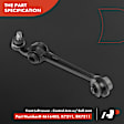 APCA1887 8 Pcs Control Arm with Ball Joint & Sway Bar Link & Tie Rod End