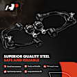 APCA1918 8x Front Control Arm with Ball Joint Tie Rod End