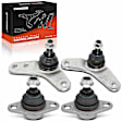 APCA1951 4x Front Lower Ball Joints