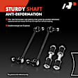 APCA1954 4x Front & Rear Stabilizer Sway Bar Links