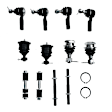 APCA1955 12x Front Inner & Outer Tie Rod Sway Bar End Link Ball Joints