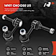 APCA2019 2 Pcs Front Stabilizer Bar Link