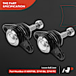 APCA2061 8x Ball Joint & Sway Bars & Tie Rods