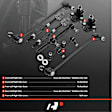APCA2076 10x Front & Rear Stabilizer Bar Link & Tie Rod End & Ball Joint kit