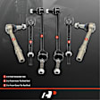 APCA2122 6x Front Sway Bar Links Inner & Outer Tie Rod Ends