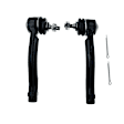 APCA2144 2x Front Outer Steering Tie Rod End