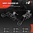 APCA2157 4x Front Upper & Lower Ball Joints