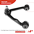 APCA2240 8x Front Control Arm with Ball Joint Sway Bar Link