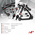 APCA2241 14x Control Arm with Ball Joint Sway Bar Link Tie Rod End