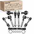 APCA2262 10x Front Stabilizer Bar Link & Inner Outer Tie Rod End Kit