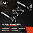 APCA2262 10x Front Stabilizer Bar Link & Inner Outer Tie Rod End Kit