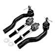 APCA2276 4x Inner & Outer Tie Rod Ends with Ball joints