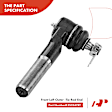 APCA2288 8x Front Inner & Outer Tie Rod End & Ball Joints