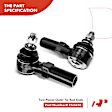 APCA2307 10x Front Control Arm with Ball Joint Stabilizer Bar Link