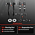 APCA2406 6x Front Stabilizer Bar Link Tie Rod End
