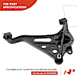APCA2413 6x Front Lower Control Arm & Ball Joint Tie Rod End