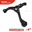 APCA2431 12x Control Arm & Ball Joint & Sway Bar & Tie Rod
