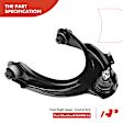 APCA2433 8x Control Arm with Ball Joint Tie Rod End
