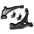APCA2463 4x Front Control Arm with Ball Joints