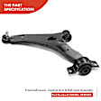 APCA2468 8x Front Lower Control Arm with Ball Joints Tie Rod Ends