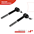 APCA2519 8x Front Tie Rod End & Ball Joint