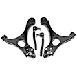 APCA2544 4x Front Lower Control Arm with Ball Joints Tie Rod Ends