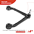 APCA2555 8x Front Control Arm with Ball Joint Tie Rod End