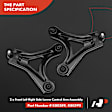 APCA2562 6x Control Arm with Ball Joint & Stabilizer Bar Link