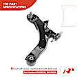 APCA2568 4x Control Arm & Ball Joint & Stabilizer Bar Link