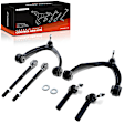 APCA2597 6x Front Upper Control Arm & Inner Outer Tie Rod End