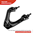 APCA2611 6x Front Upper Control Arm with Ball Joints Tie Rod End