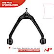 APCA2614 4x Front Control Arm with Ball Joint Front Lower Ball Joint