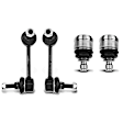 APCA2644 4x Front Stabilizer Bar End Link & Ball Joint