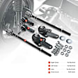 APCA2645 6x Inner & Outer Tie Rod Ends & Lower Ball Joints
