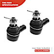APCA2675 6x Front Tie Rod End with Ball Joint