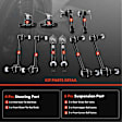 APCA2684 10x Stabilizer Bar Link Tie Rod End & Ball Joint