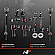 APCA2723 8x Front & Rear Stabilizer Bar Link & Tie Rod End